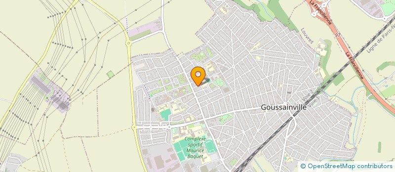 localisation de l'entreprise NEVADA  GOUSSAINVILLE