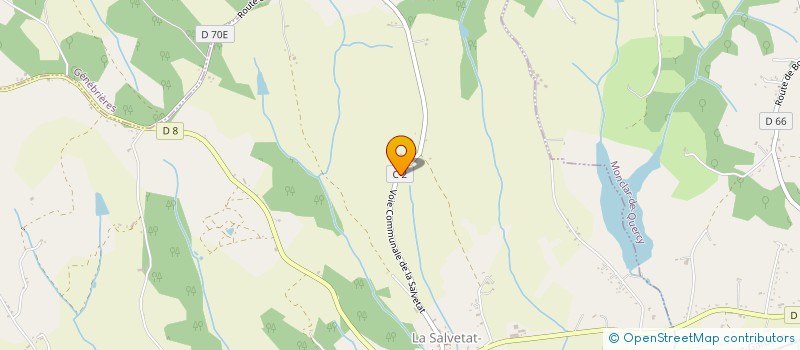 localisation de l'entreprise NEVADA  LA SALVETAT-BELMONTET