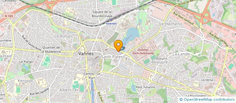 localisation de l'entreprise NEVADA à VANNES