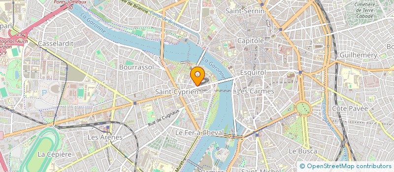 localisation de l'entreprise NEVADA à TOULOUSE