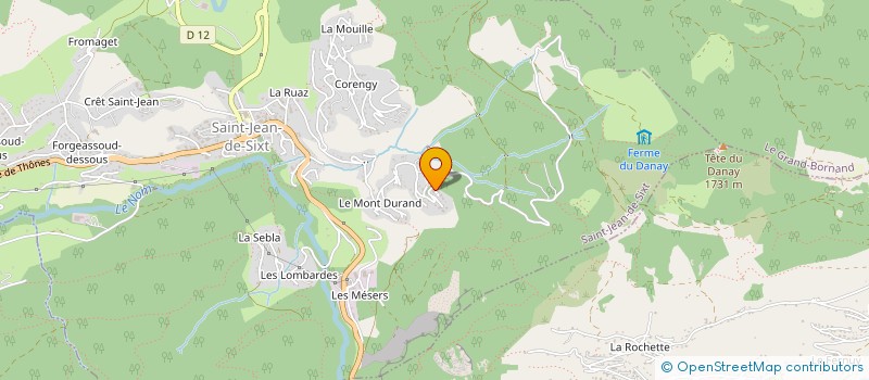 localisation de l'entreprise NEVADA  SAINT-JEAN-DE-SIXT