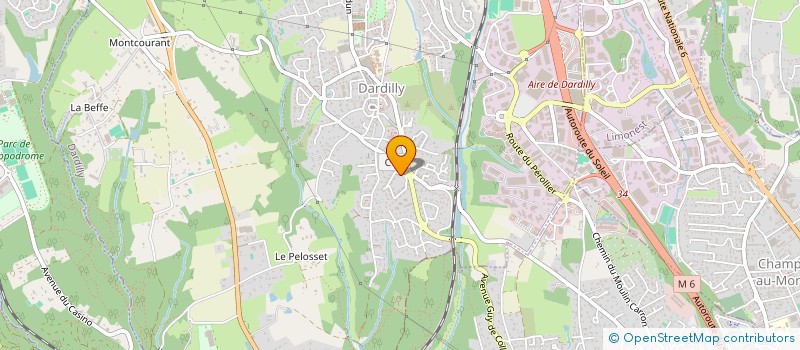 localisation de l'entreprise NEVADA STREET  DARDILLY