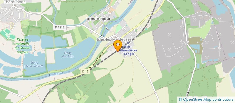 localisation de l'entreprise NEVAEH  ISLES-LES-MELDEUSES