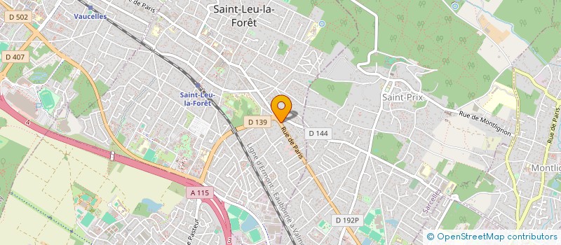 localisation de l'entreprise NEVAN DIGITAL  SAINT-LEU-LA-FORET