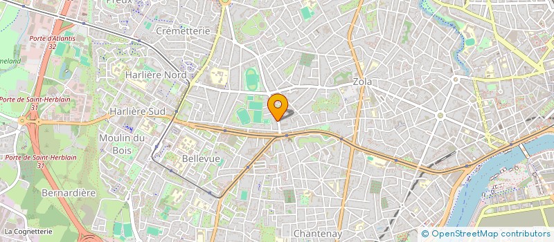 localisation de l'entreprise NEVAO SERVICE à NANTES