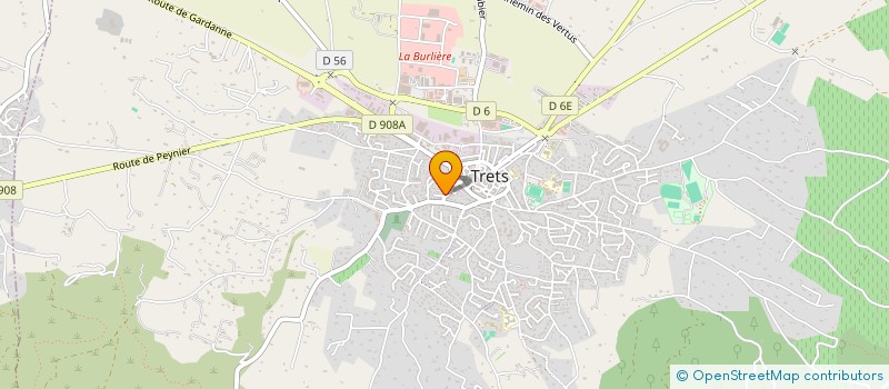 localisation de l'entreprise NEVARA INVEST à TRETS