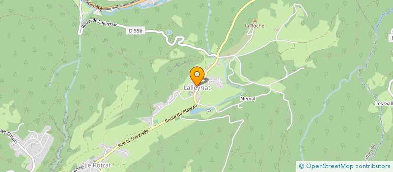 localisation de l'entreprise NEVARHONE à LE POIZAT-LALLEYRIAT