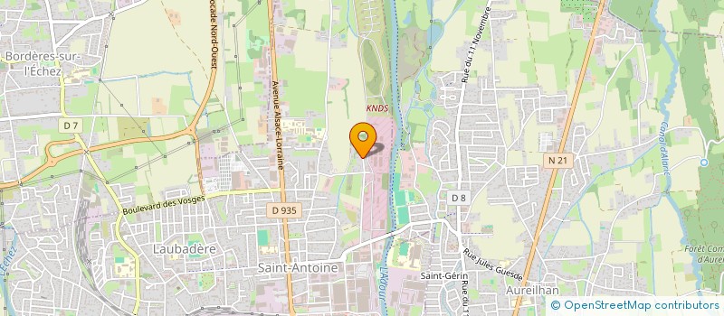 localisation de l'entreprise NEVEA HOLDING  TARBES