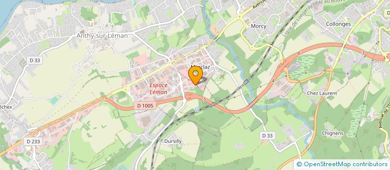 localisation de l'entreprise NEVEINVEST à THONON-LES-BAINS