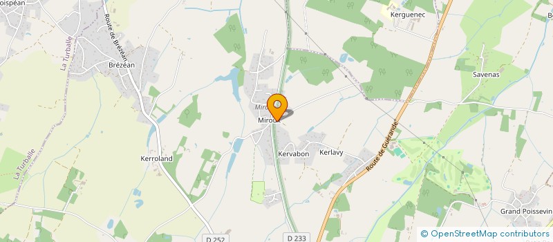 localisation de l'entreprise NEVENA  GUERANDE