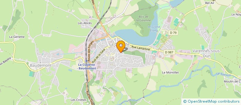 localisation de l'entreprise NEVER 2 LATE  BAUDEMONT