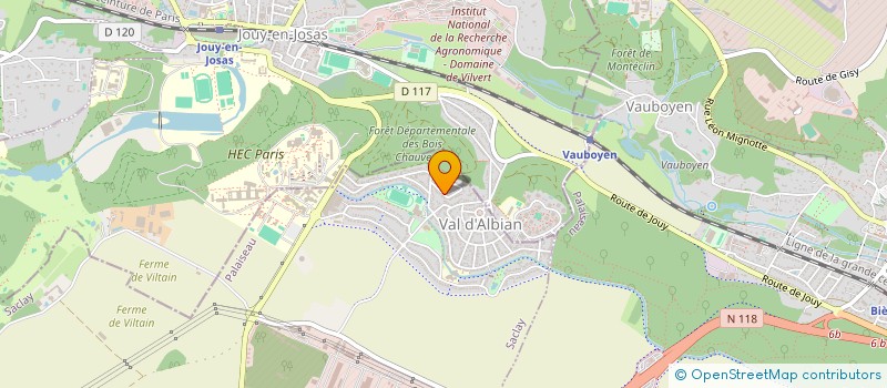 localisation de l'entreprise NEVER ASK WHY  SACLAY