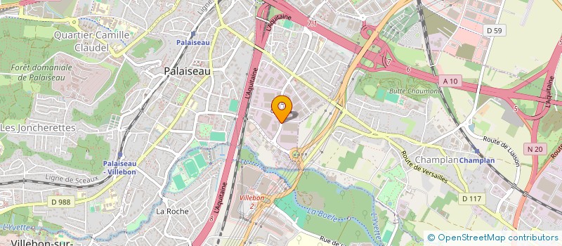 localisation de l'entreprise NEVER DISARM à PALAISEAU