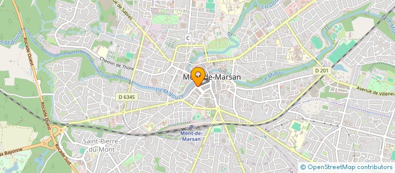 localisation de l'entreprise NEVER FAIL GAME  MONT-DE-MARSAN