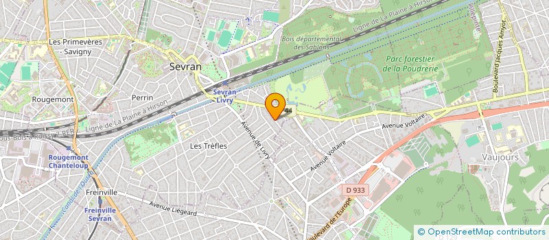 localisation de l'entreprise NEVERICK à SEVRAN