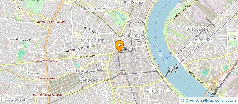 localisation de l'entreprise NEVERMIND  BORDEAUX