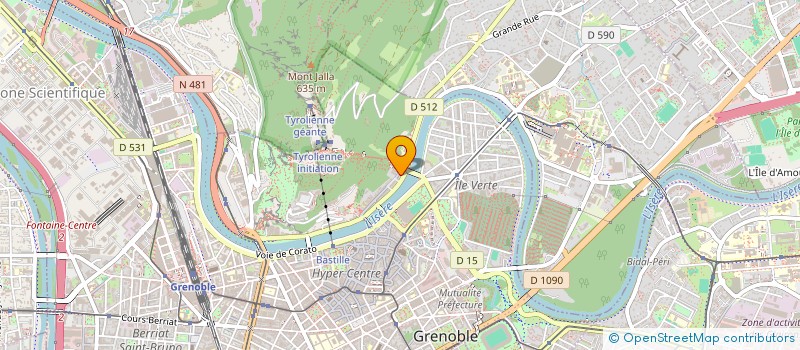 localisation de l'entreprise NEVERMORE à GRENOBLE