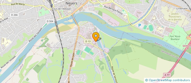 localisation de l'entreprise NEVERS INNOV COMPET à NEVERS