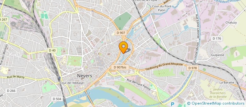 localisation de l'entreprise NEVERS RECRUTEMENT à NEVERS