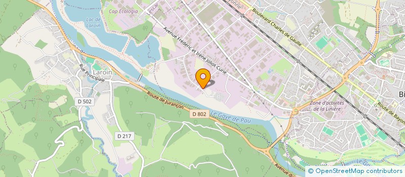 localisation de l'entreprise NEVES à LONS