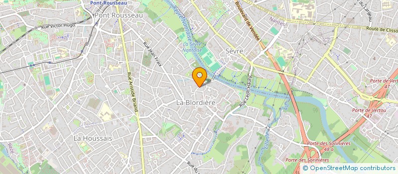 localisation de l'entreprise NEVES  REZE