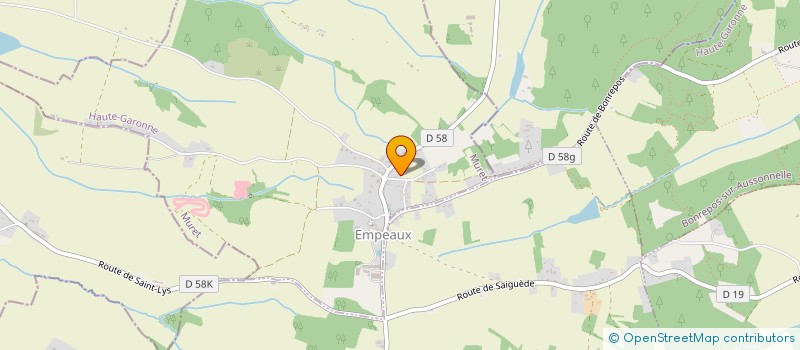 localisation de l'entreprise NEVES CASTANHEIRA  EMPEAUX