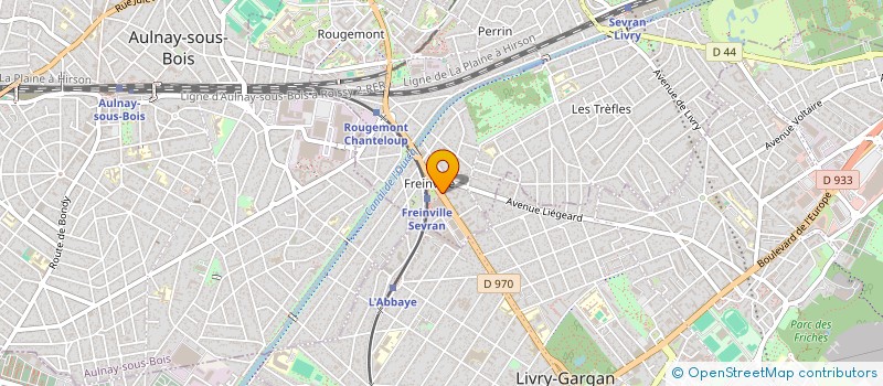 localisation de l'entreprise NEVES CHAUFFEUR PRIVE à SEVRAN