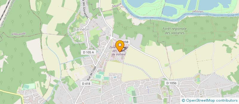 localisation de l'entreprise NEVES CLOTURES à THORIGNY-SUR-MARNE