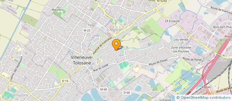 localisation de l'entreprise NEVES CONSULTING à VILLENEUVE-TOLOSANE