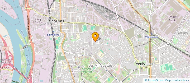 localisation de l'entreprise NEVES RENOVATION  VENISSIEUX