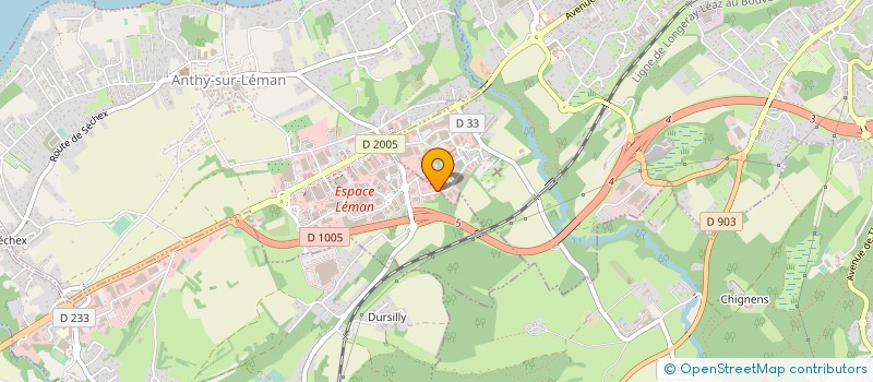 localisation de l'entreprise NEVETECHNIC à THONON-LES-BAINS