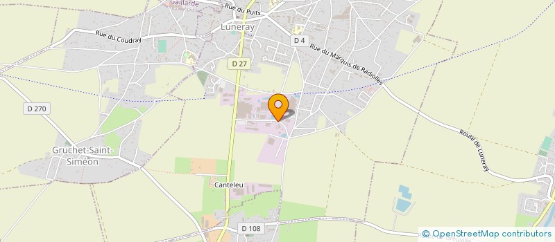 localisation de l'entreprise NEVEU LOGISTIQUE à LUNERAY