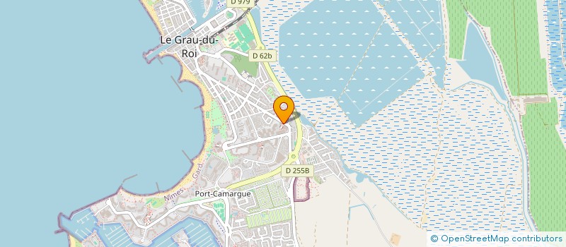 localisation de l'entreprise NEVEUX LEJEUNE  LE GRAU-DU-ROI