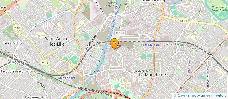 localisation de l'entreprise NEVEZ ATAO à LA MADELEINE