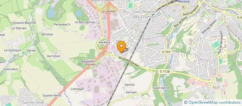 localisation de l'entreprise NEVEZTECH  SAINT-MARTIN-DES-CHAMPS