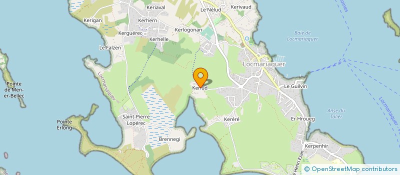 localisation de l'entreprise NEVEZUS  LOCMARIAQUER