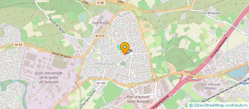 localisation de l'entreprise NEVIA CONNECT à VENDARGUES