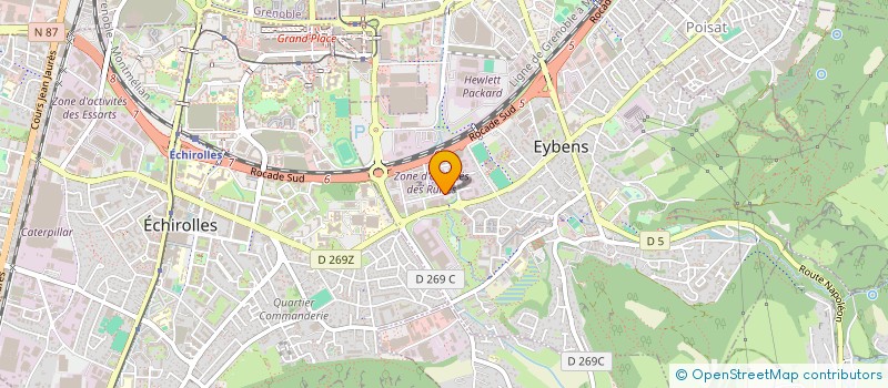 localisation de l'entreprise NEVIA ENERGIE  EYBENS