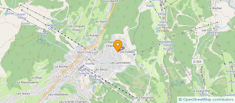 localisation de l'entreprise NEVILLE INDIVISION  LES GETS