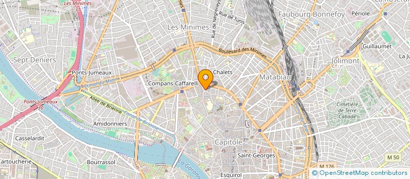 localisation de l'entreprise NEVINE à TOULOUSE