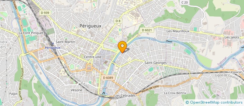 localisation de l'entreprise NEVIS à PERIGUEUX