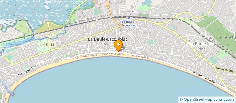 localisation de l'entreprise NEVLO à LA BAULE-ESCOUBLAC