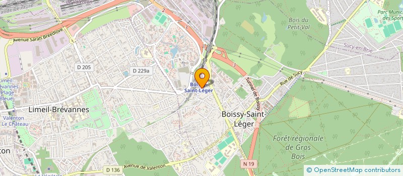 localisation de l'entreprise NEVO RENOV à BOISSY-SAINT-LEGER