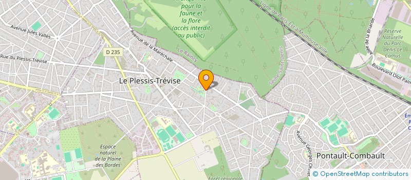 localisation de l'entreprise NEVOLY REALTY à LE PLESSIS-TREVISE