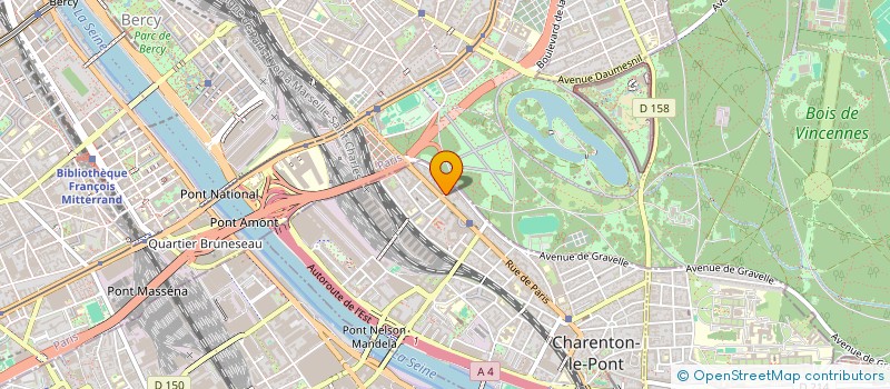 localisation de l'entreprise NEVOLYS  CHARENTON-LE-PONT