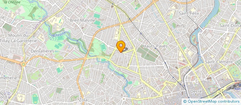 localisation de l'entreprise NEVOUX DES SALINES à NANTES