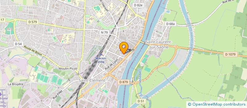 localisation de l'entreprise NEVUKO à MACON