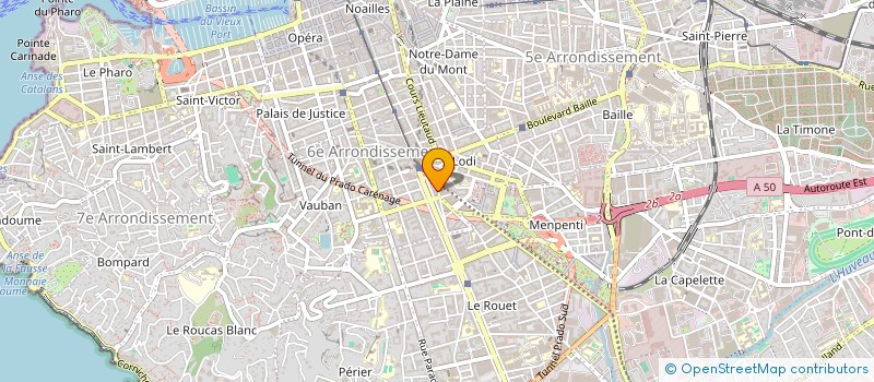 localisation de l'entreprise NEW 26 à MARSEILLE