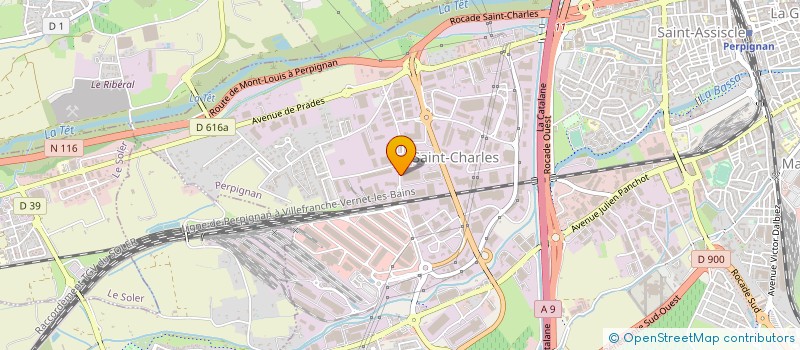 localisation de l'entreprise NEW AFMOR à PERPIGNAN