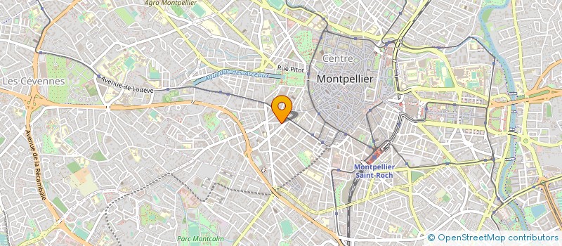 localisation de l'entreprise NEW AGE TECHNOLOGIE à MONTPELLIER